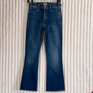 MOTHER The Hustler High Rise Flare Leg Ankle Jeans sz 26